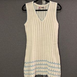 Neiman Marcus Woven Tennis Dress